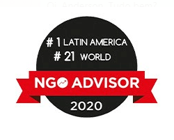 Most influential NGO in Latin America and 21st in the world